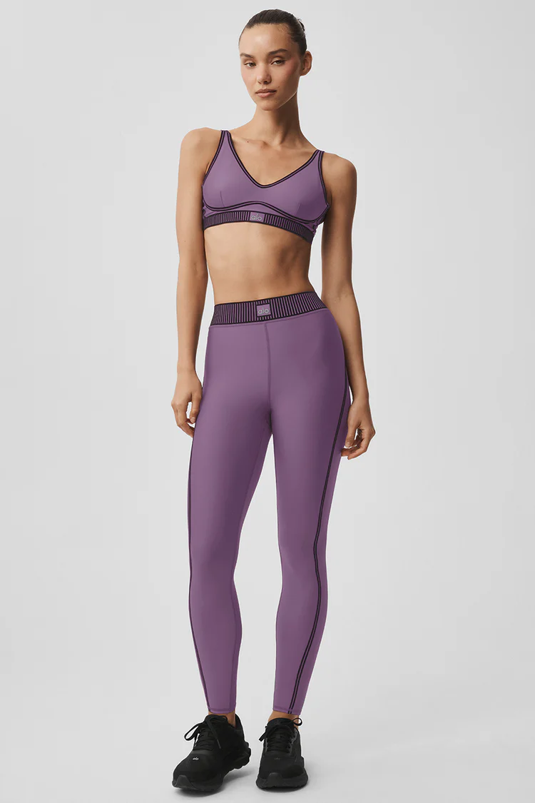 Alo Airlift Line Up Bra Plum Kiss
