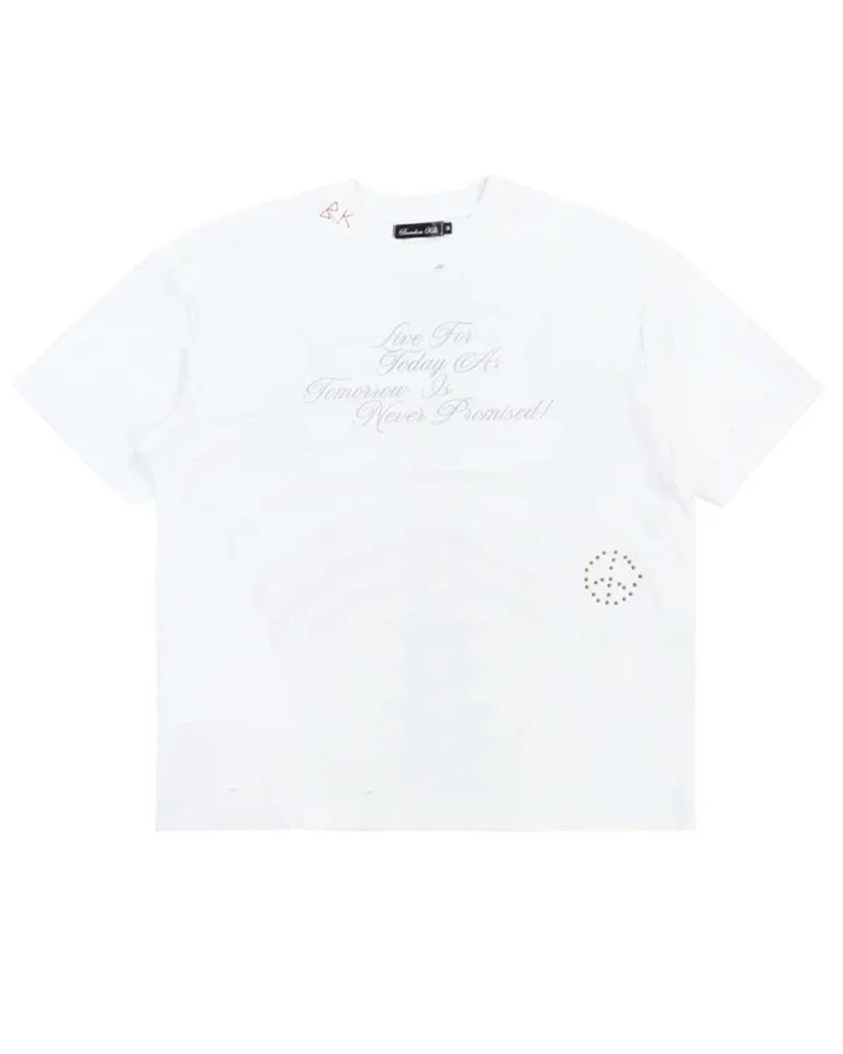 Boredom Kills Tomorrow Tee White