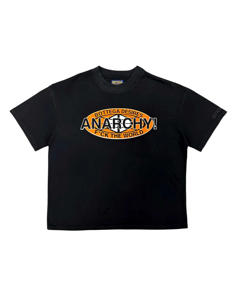 Bottega Desires Reconstructed Anarchy Tee Black