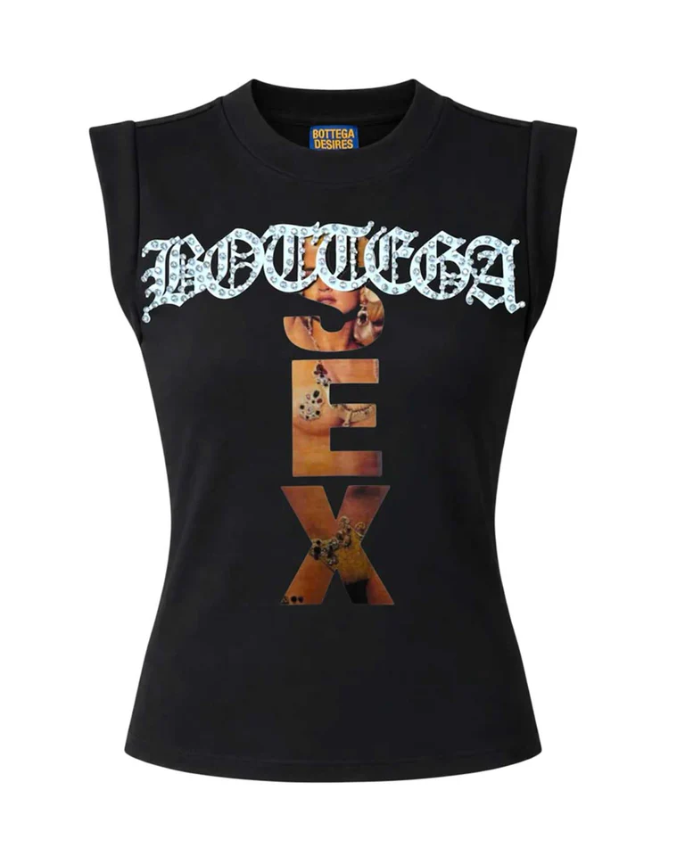 Bottega Desires Women’s Madonna Tee Black