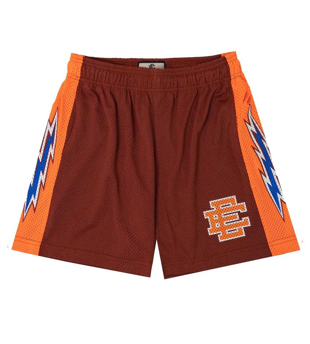 Eric Emanuel Basic Bolt Short MaroonOrange