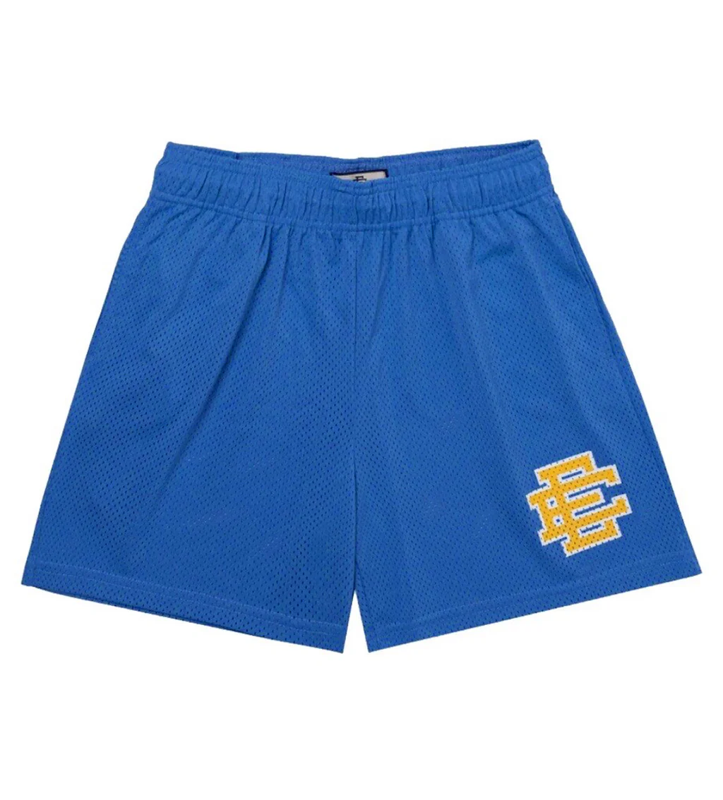 Eric Emanuel Basic Shorts Blue YonderYellow