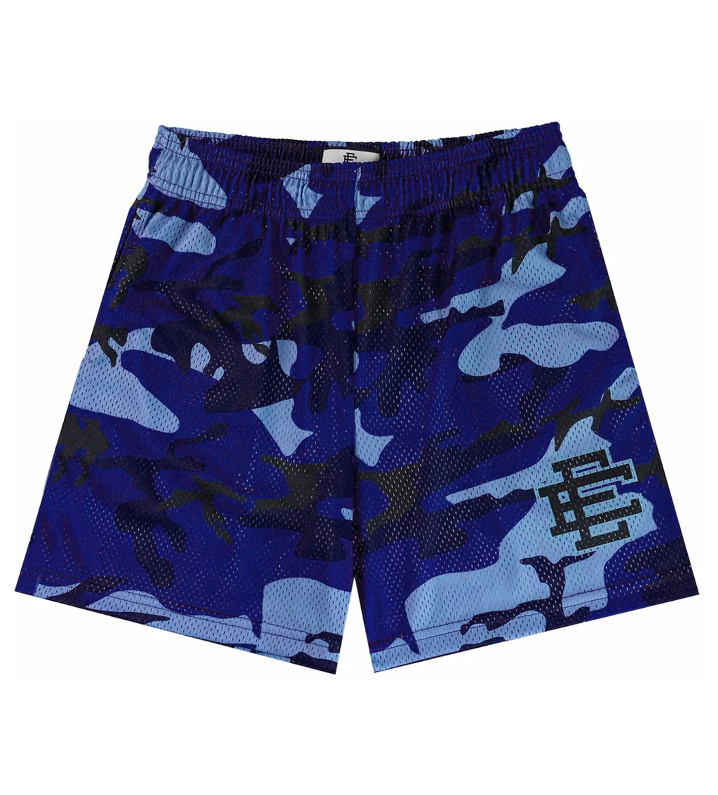 Eric Emanuel Basic Shorts BlueBlack Camo