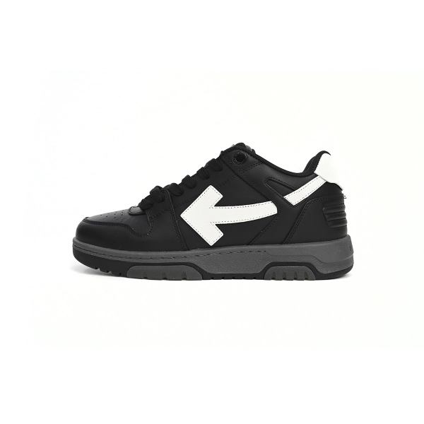 Off-White Out Of Office Black White OMIA189R21LEA0011001