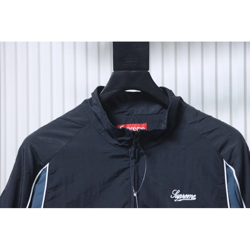 Supreme 25FW Contrast Piping Track Set Navy Blue