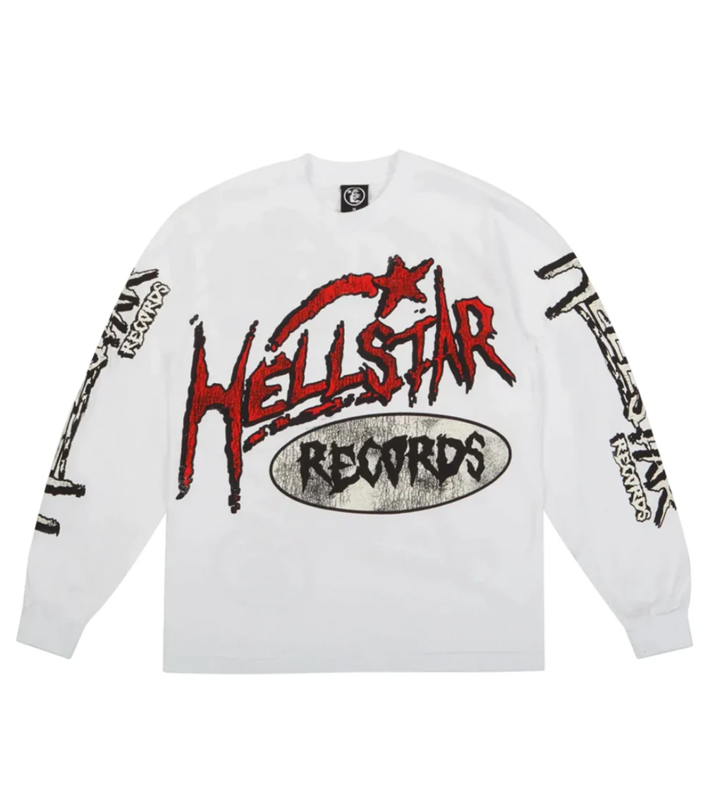 Hellstar Studios Records LS Tee White