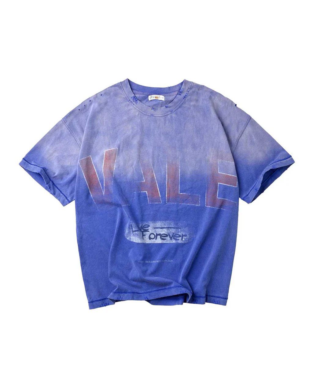 Vale Forever Vale Logo Tee Blue